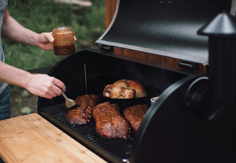 wood pellet smoker grill